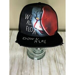 PENNYWISE Rare We All Float Down Here SnapBack Hat EUC IT Movie Book Steven King